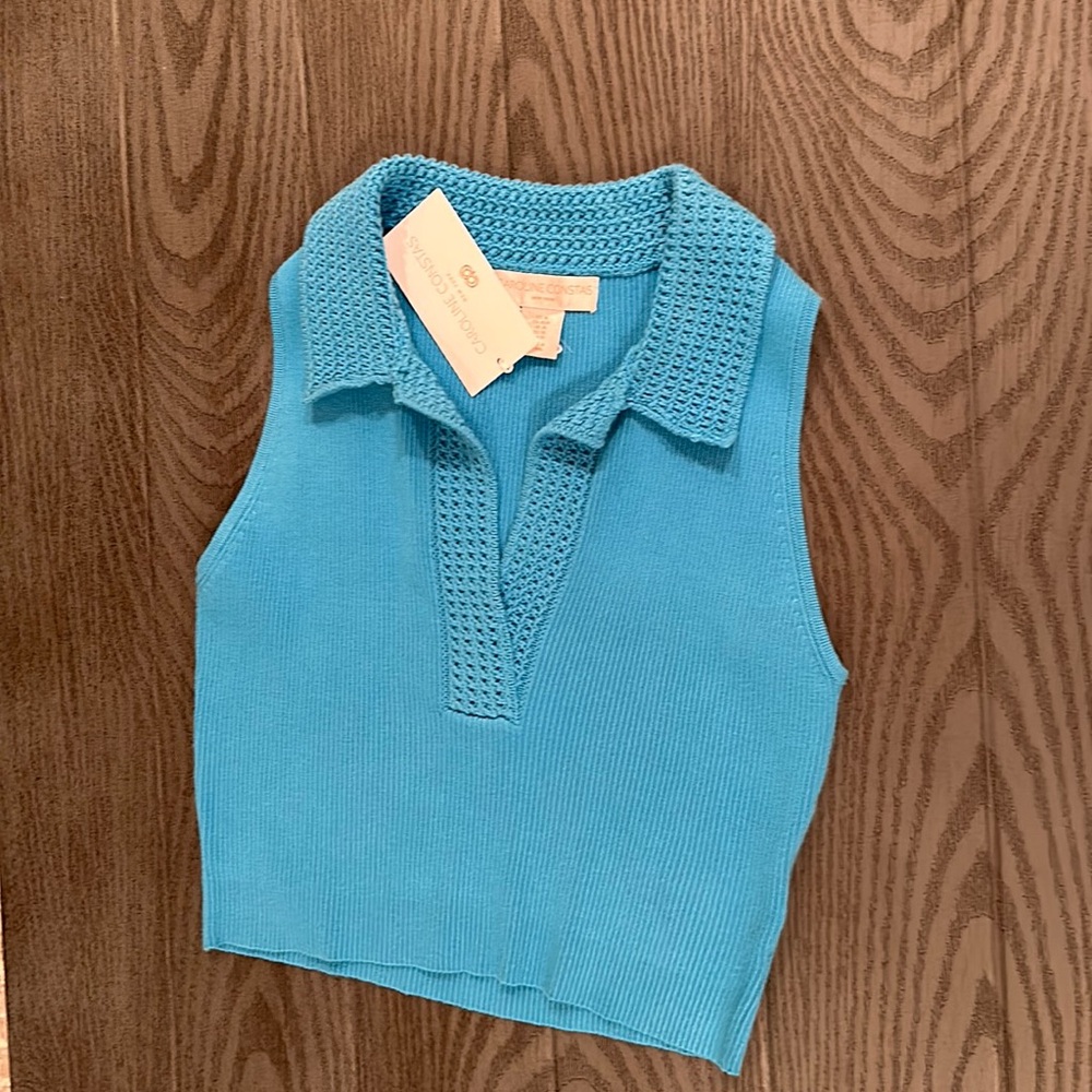 Caroline Constas Crop Top- New